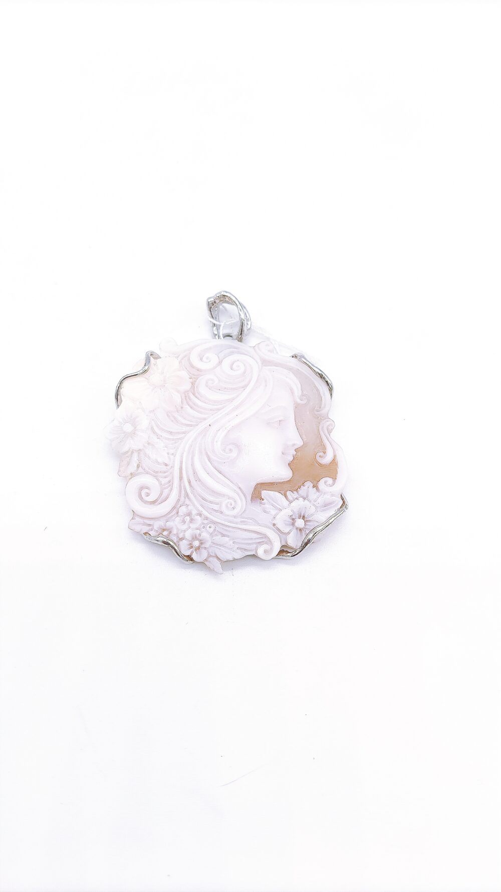 Pendant Silver and Cameo 1