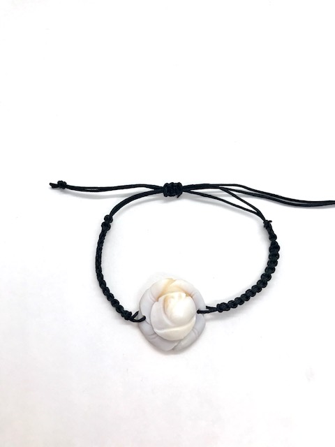 Bracelet Braided Cotton Wire with Cameo 3