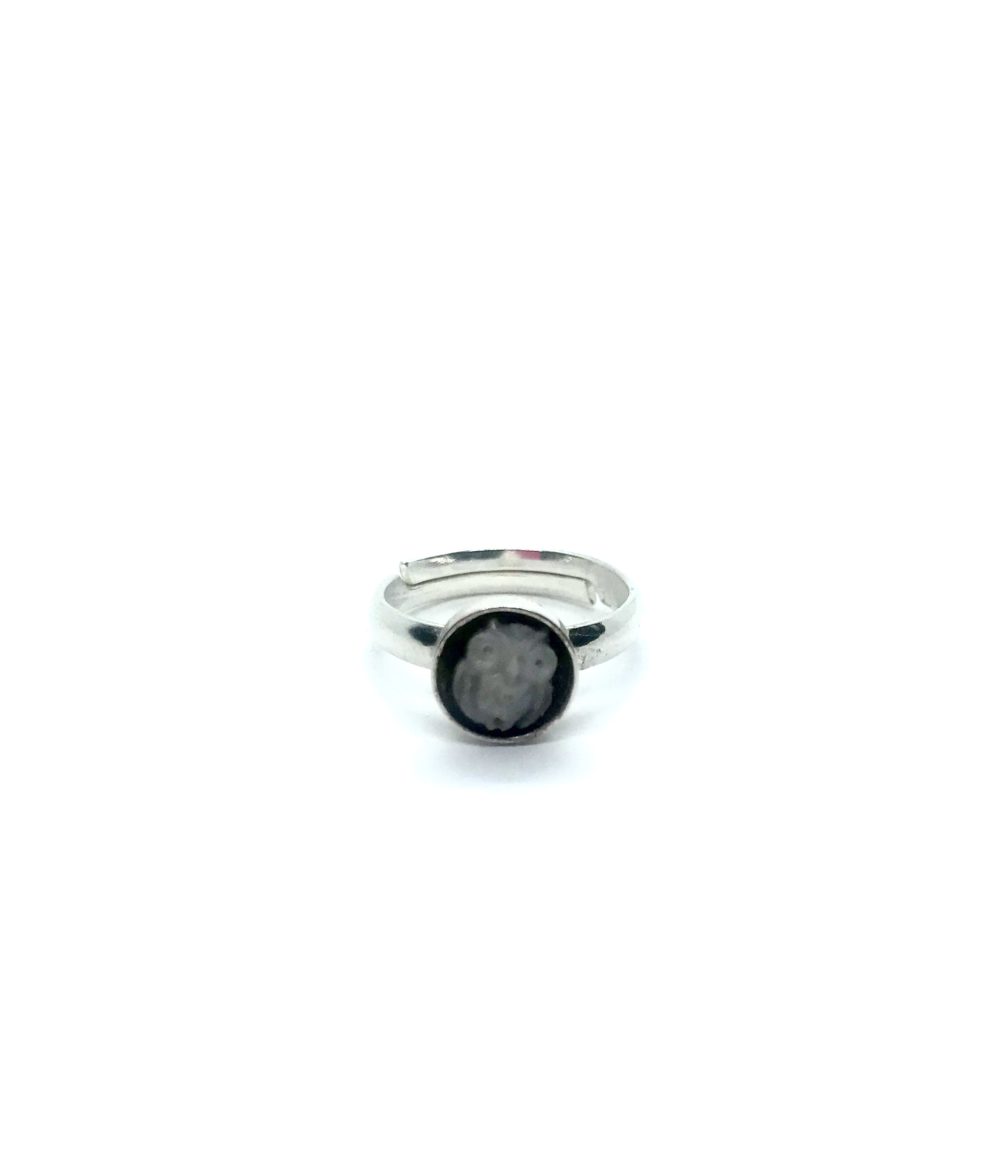 Anello Cammeo Piccolo- Gufo 2 1