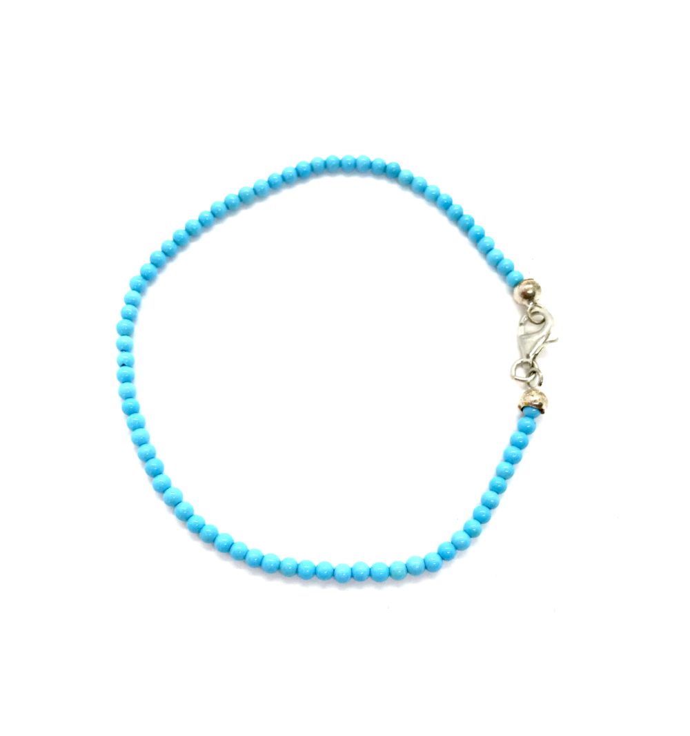 Bracelet with Beads in Turquoise 2
