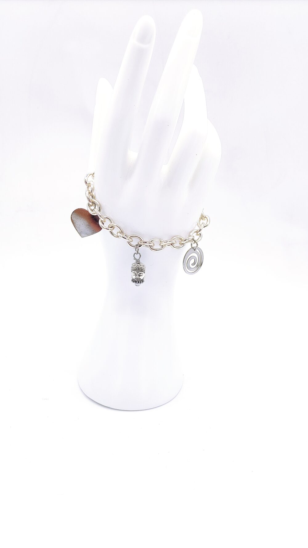 Bracelet Silver with Charms 1